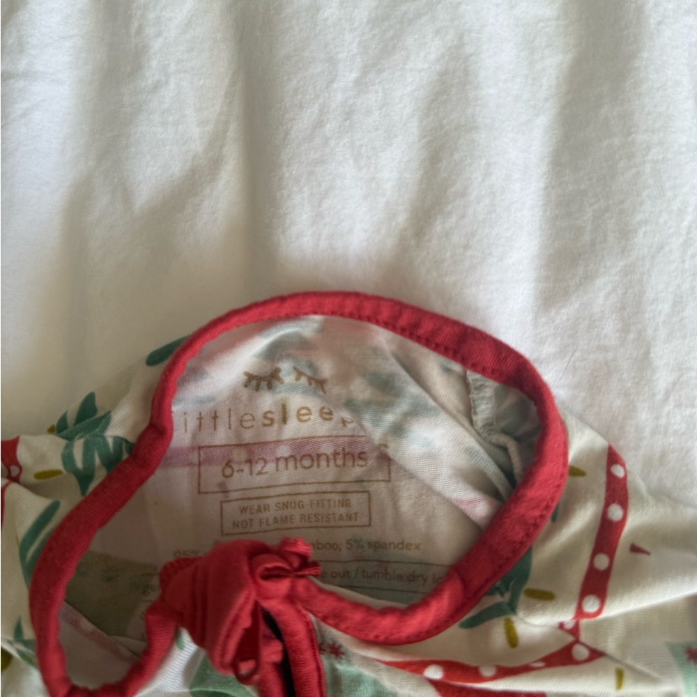 6-12M Little Sleepies Christmas Pajamas